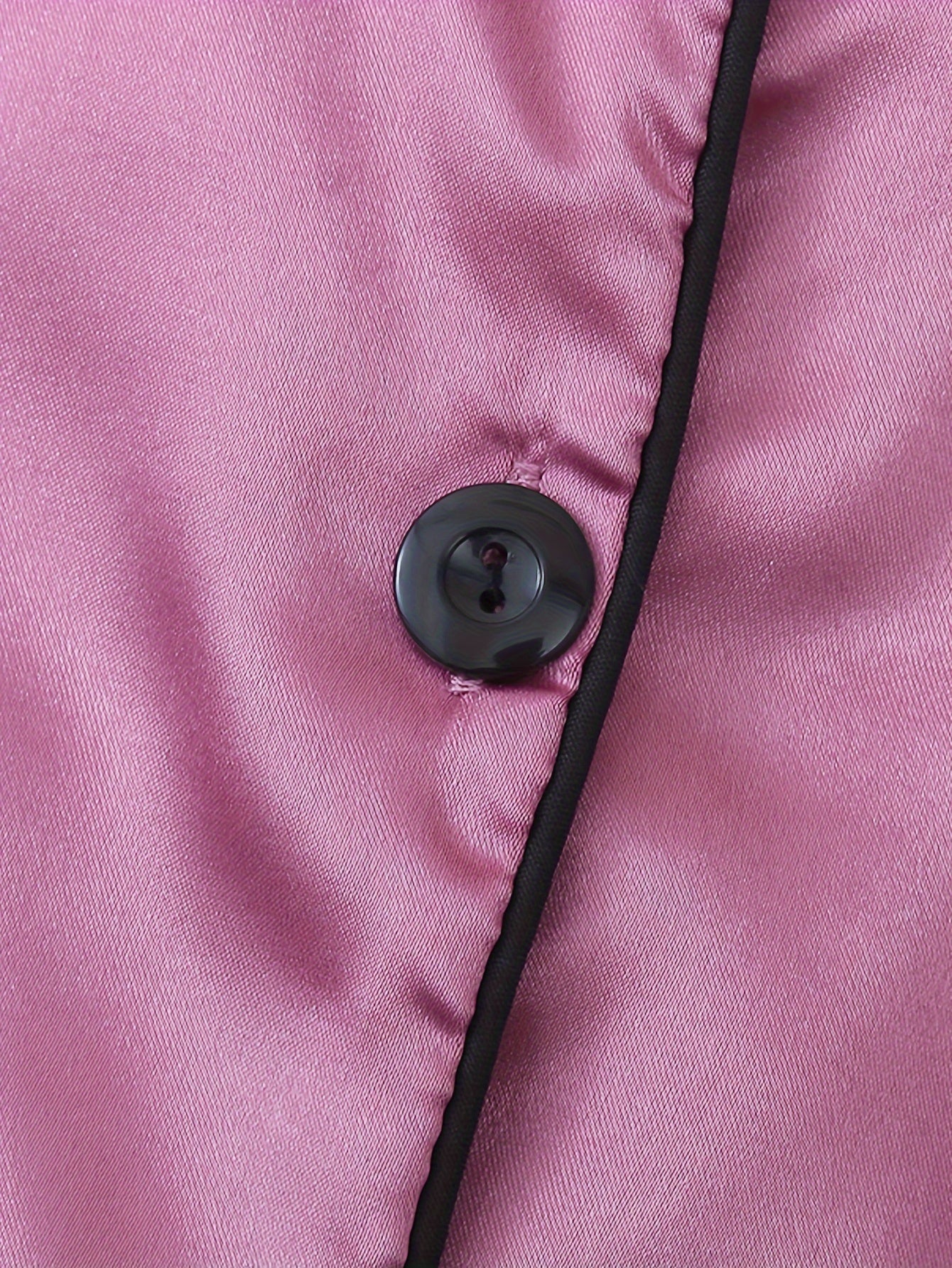 Women’s Premium Satin Night Suit Set – Pack of 3 (Pink, Navy Blue & Black)